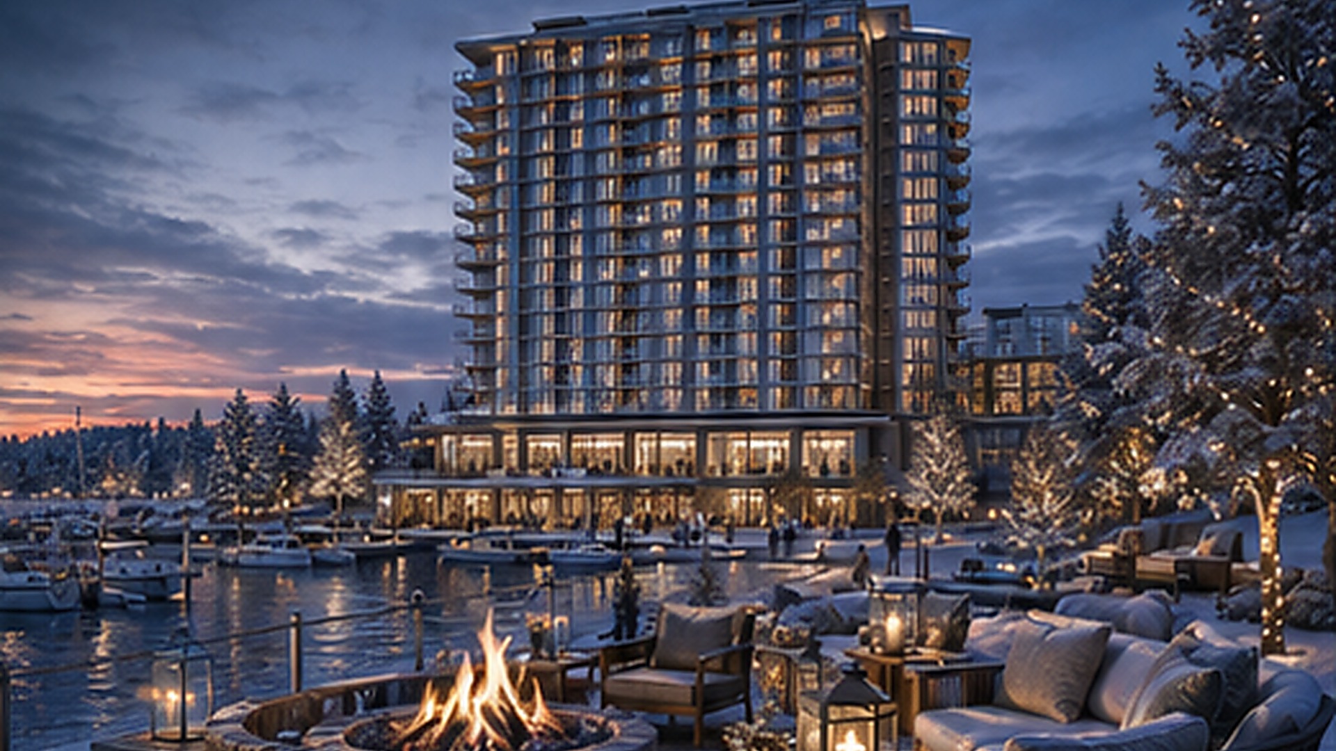 Current status of the proposed Friday Harbour hotel